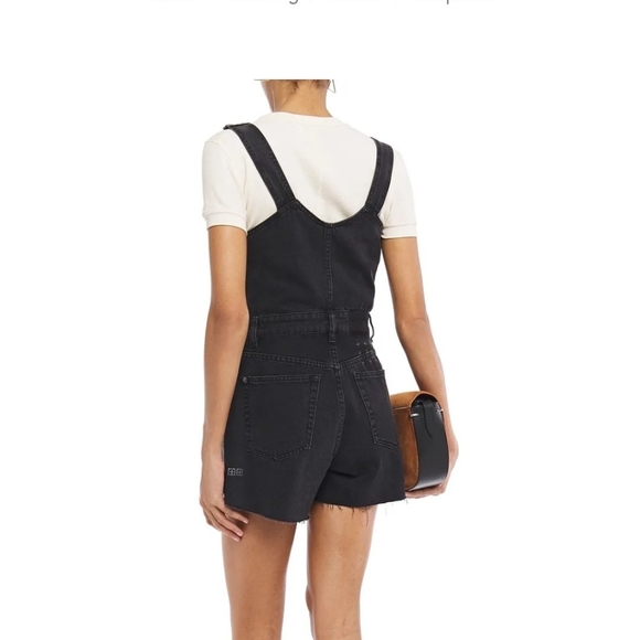 Ksubi washed black denim dungaree - Picture 3 of 4